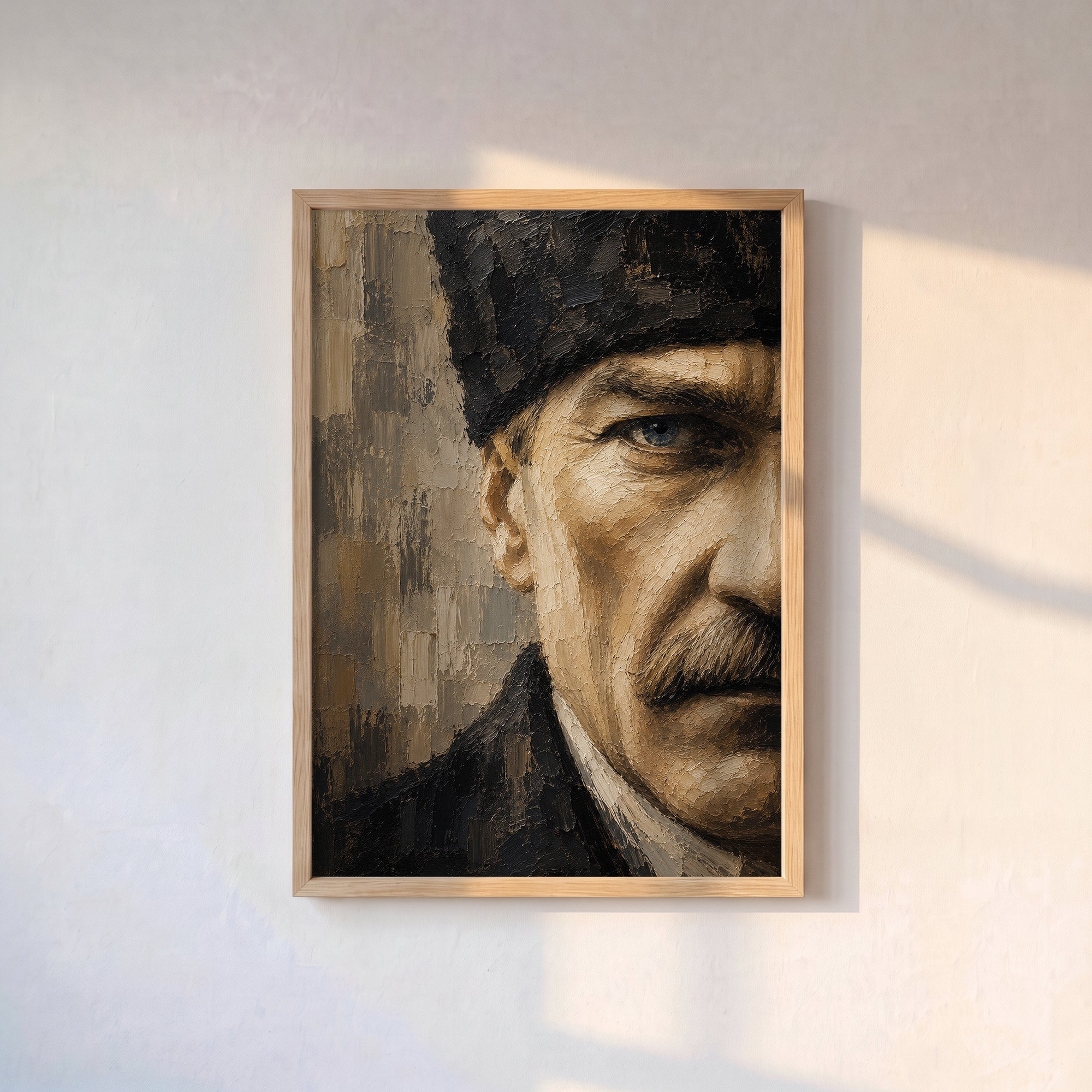 Mustafa Kemal Atatürk Portre Poster Baskı