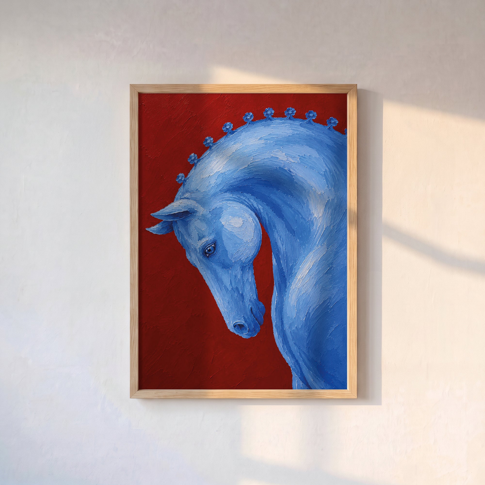 Mavi Asalet Poster Baskı