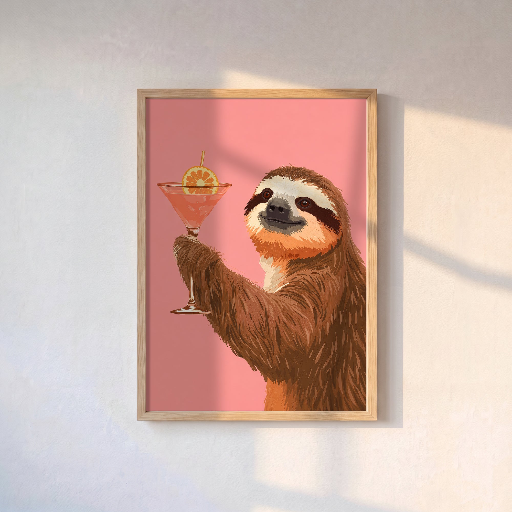 "Cheers" Poster Baskı