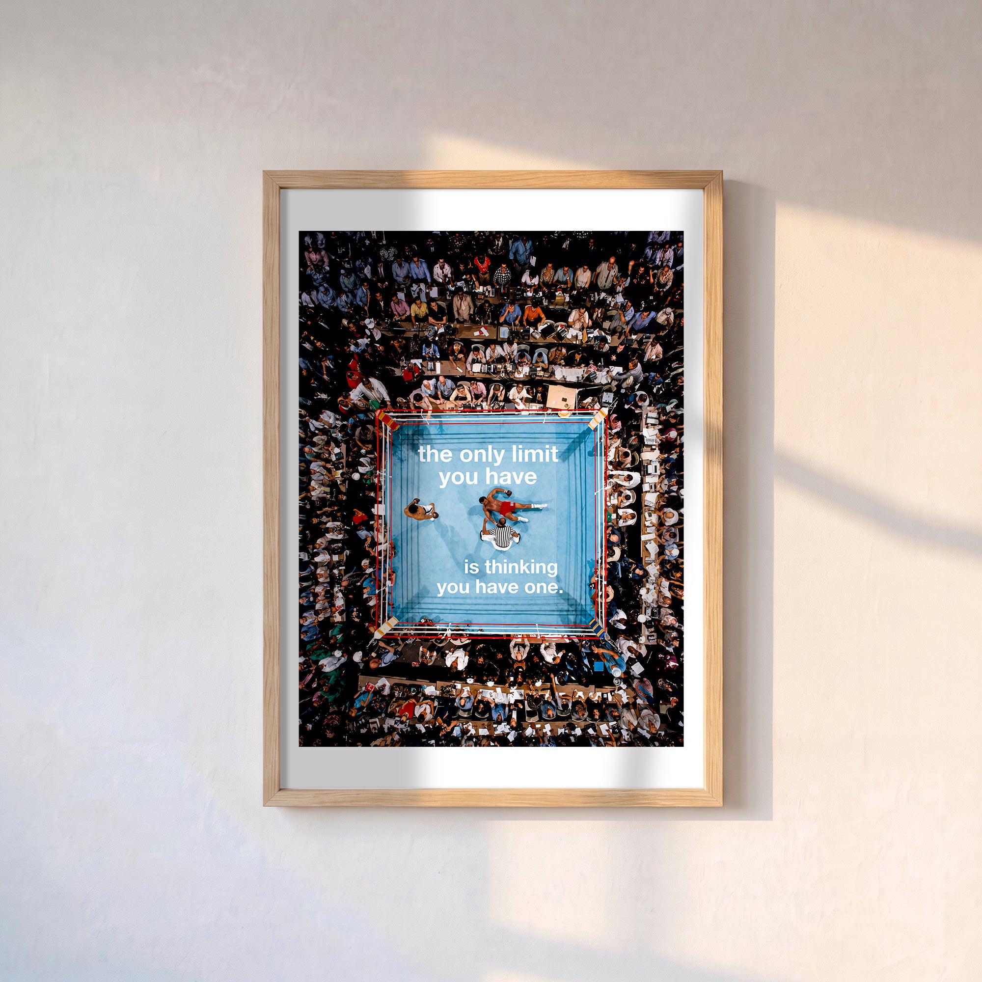 Sınırlarını Aş Poster Baskı