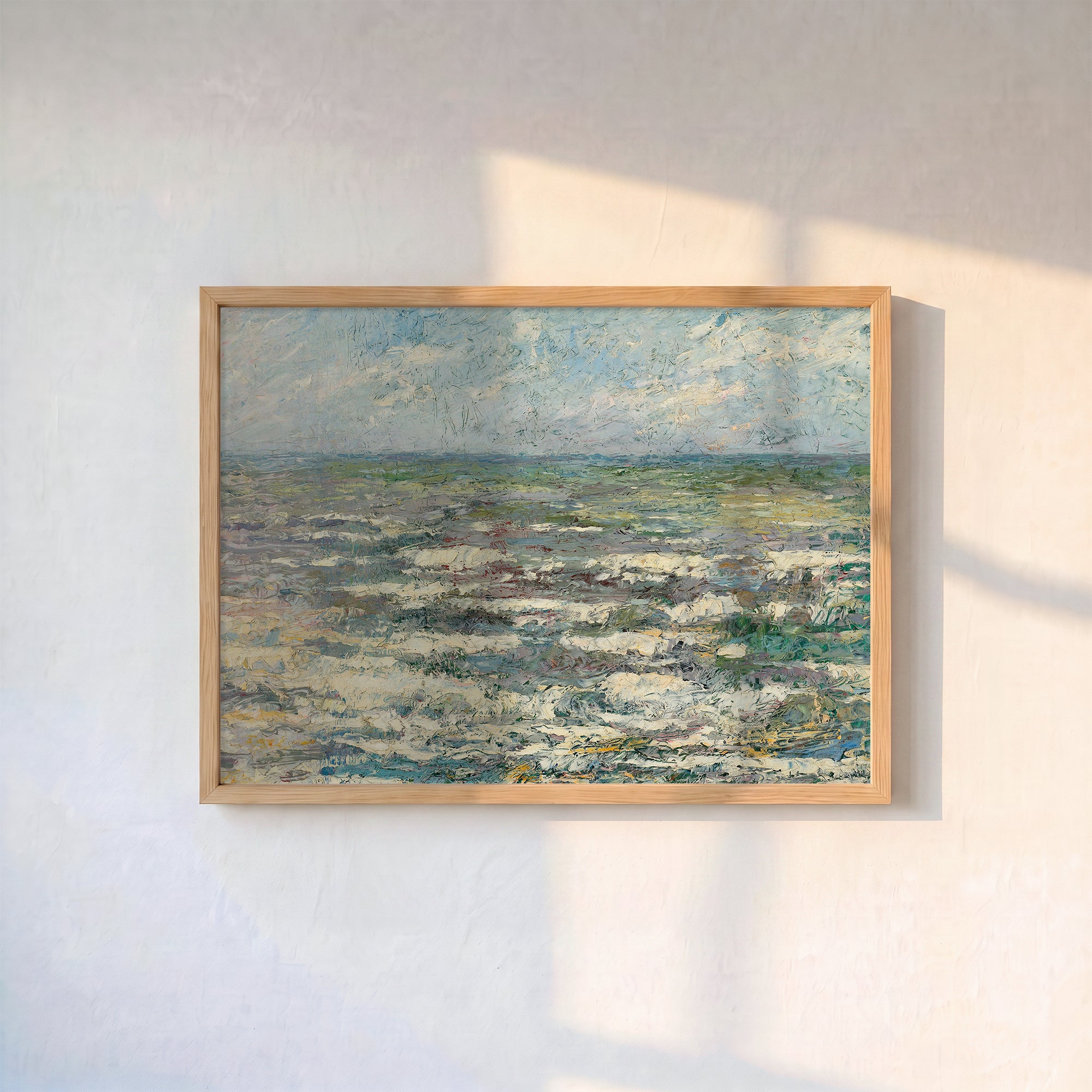 Jan Toorop – Sea at Katwijk Poster Baskı