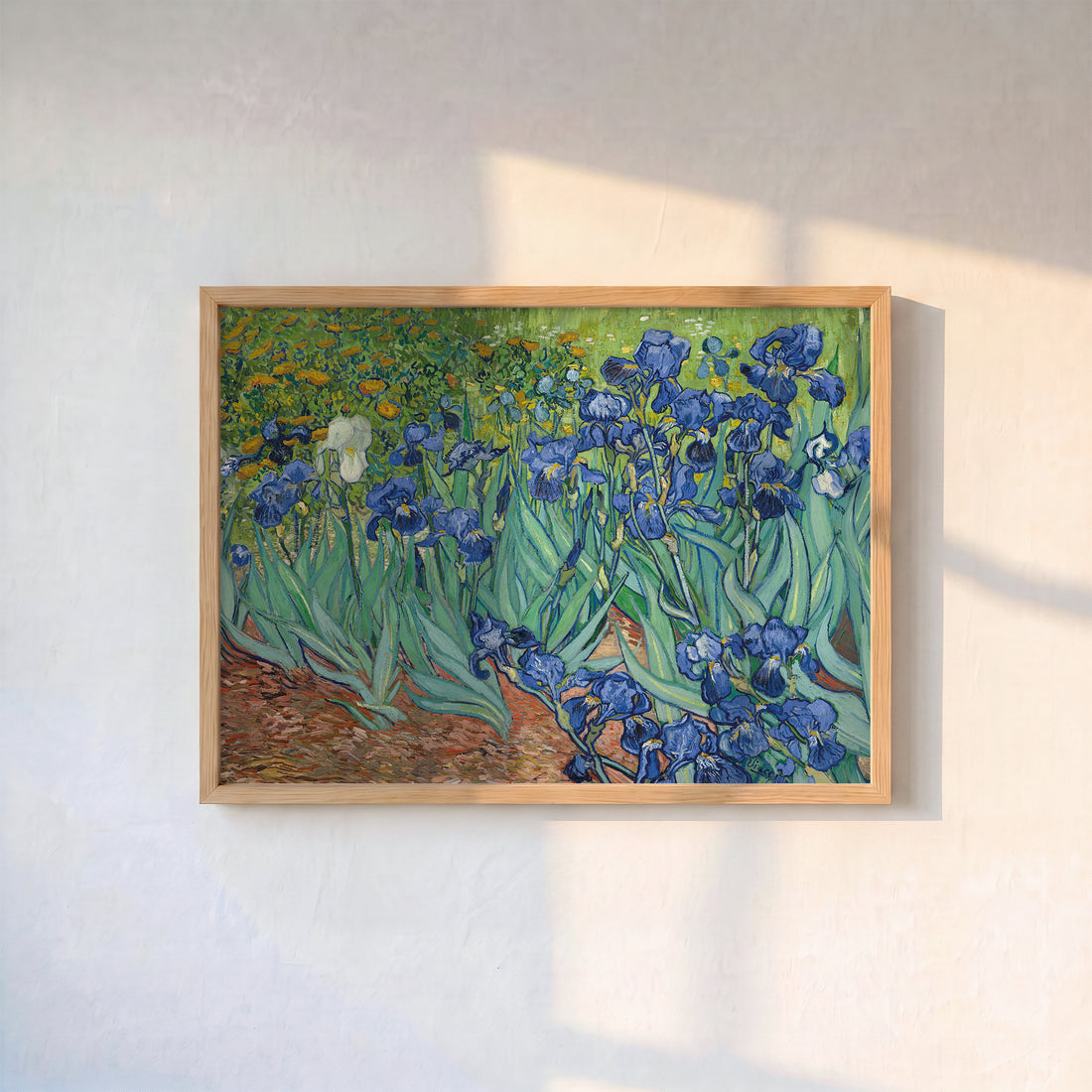 Van Gogh - Mavi Süsen Çiçekleri (İrisler) Poster Baskı