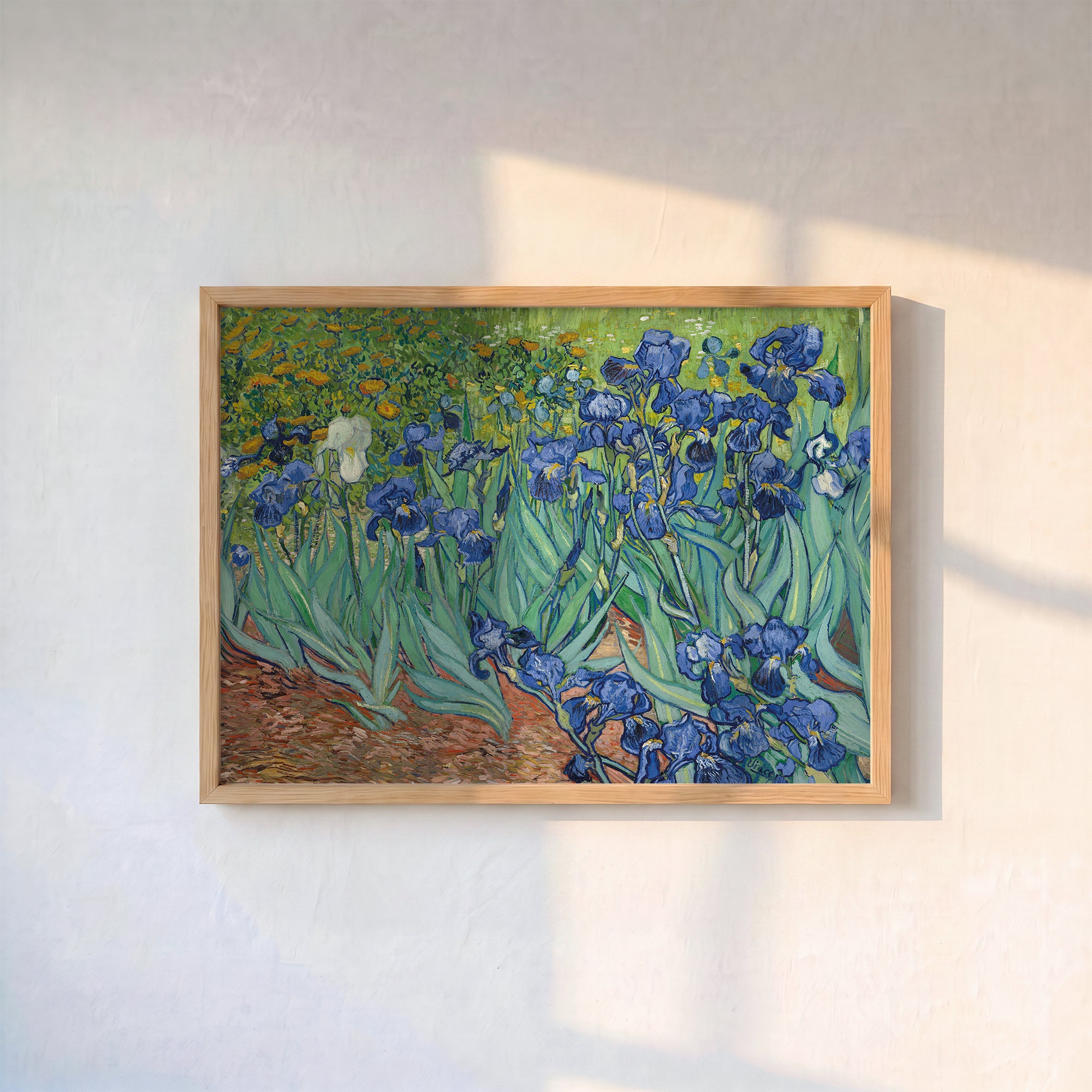 Van Gogh - Mavi Süsen Çiçekleri (İrisler) Poster Baskı