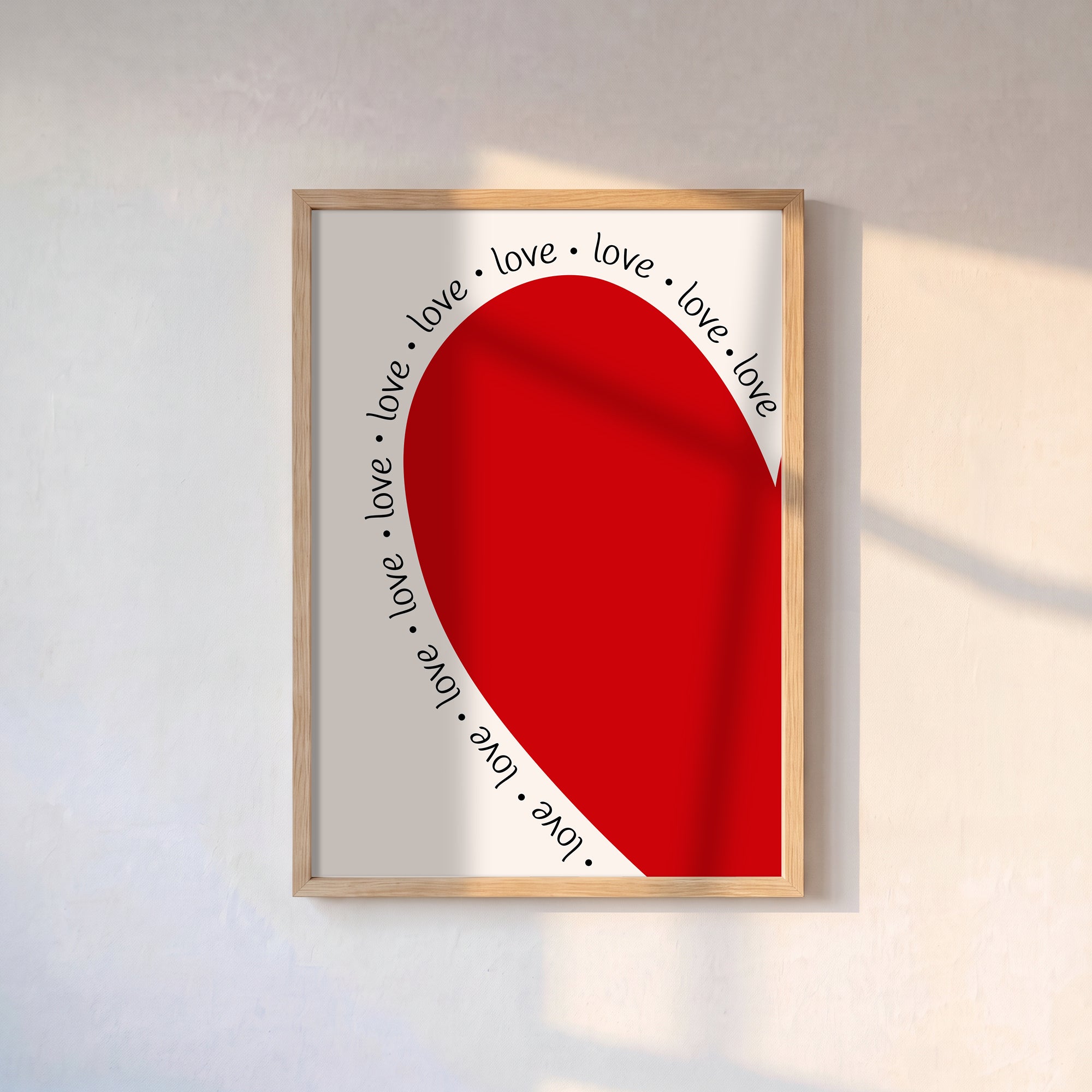 Love Around Poster Baskı