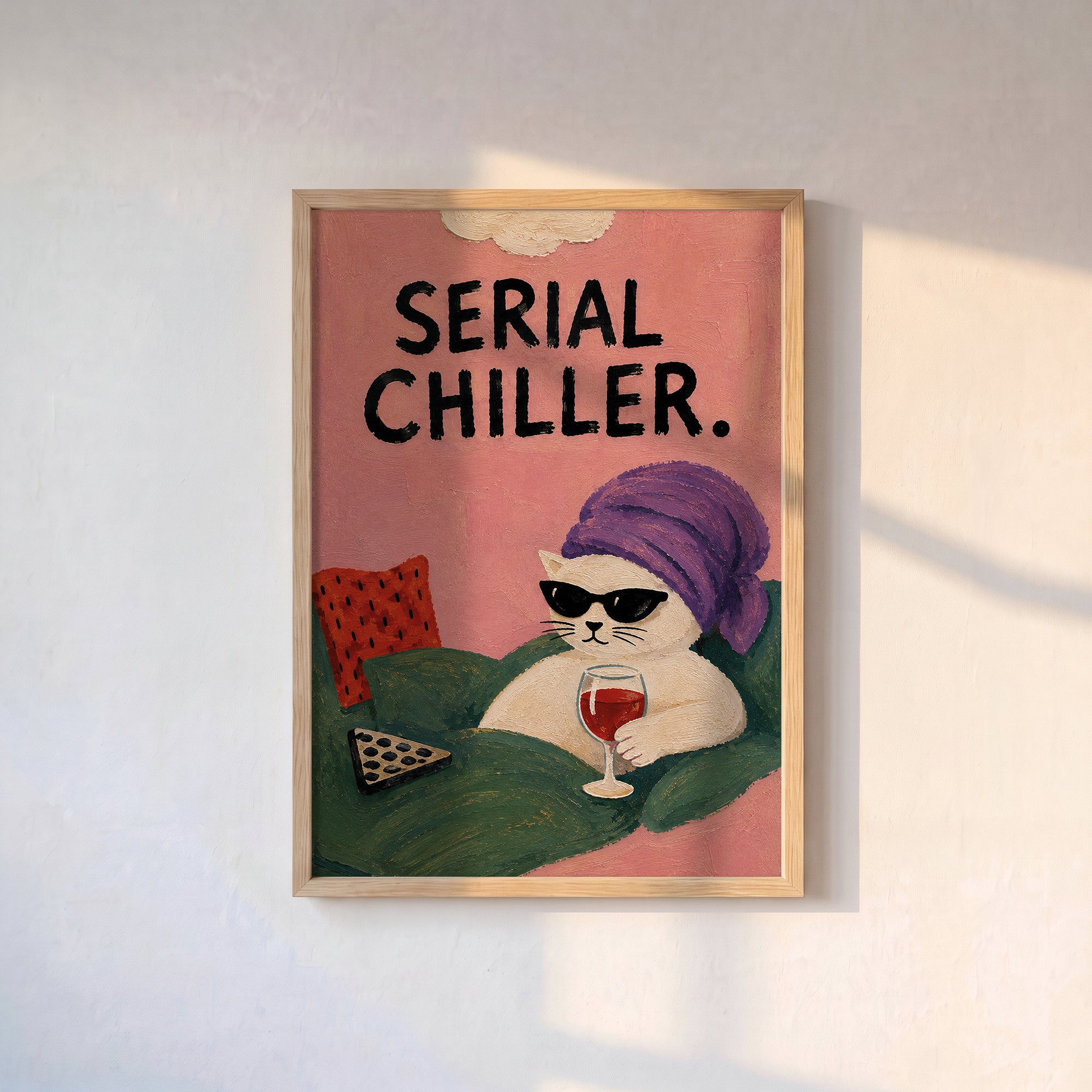 Serial Chiller Kedi Poster Baskı