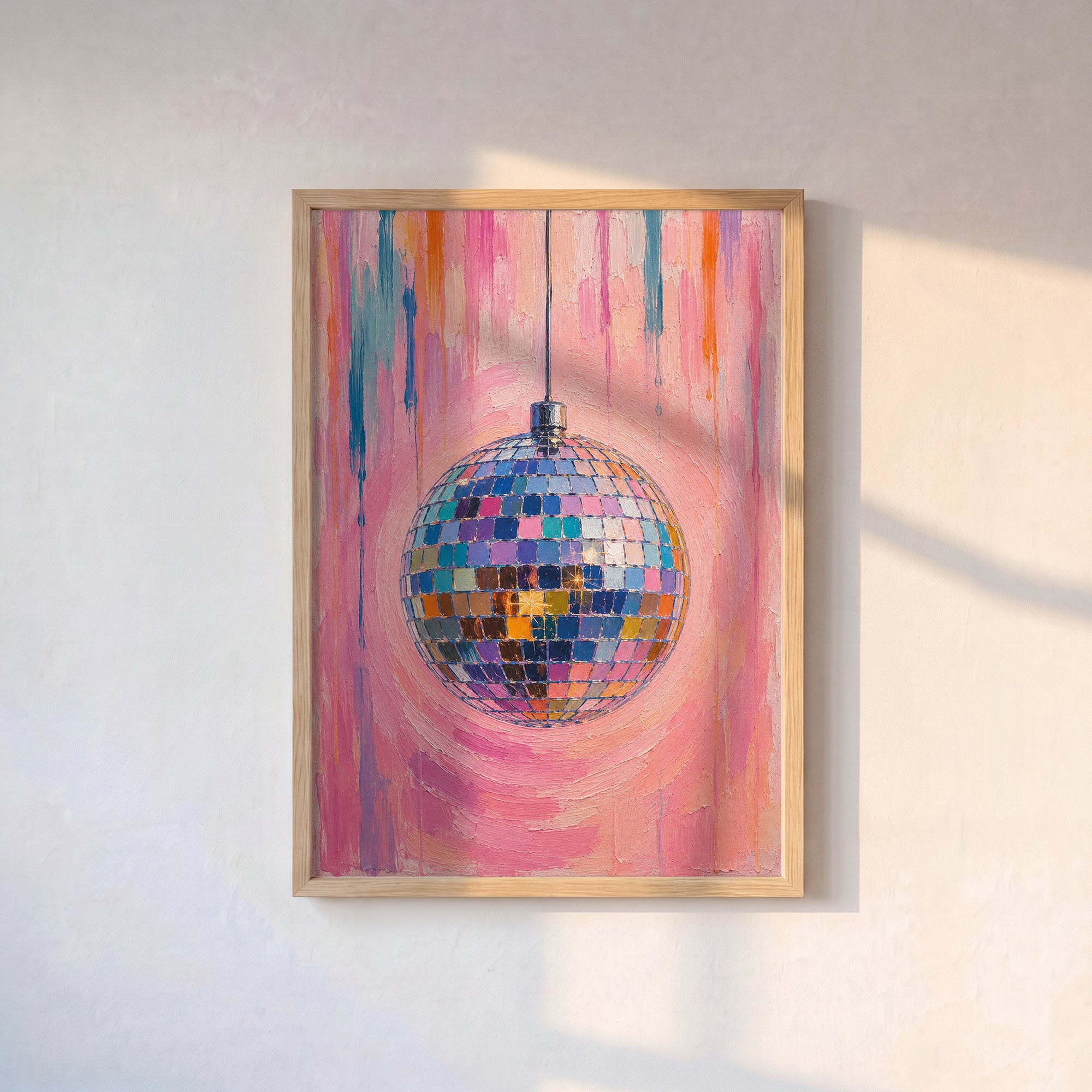 Disco Ball Poster Baskı