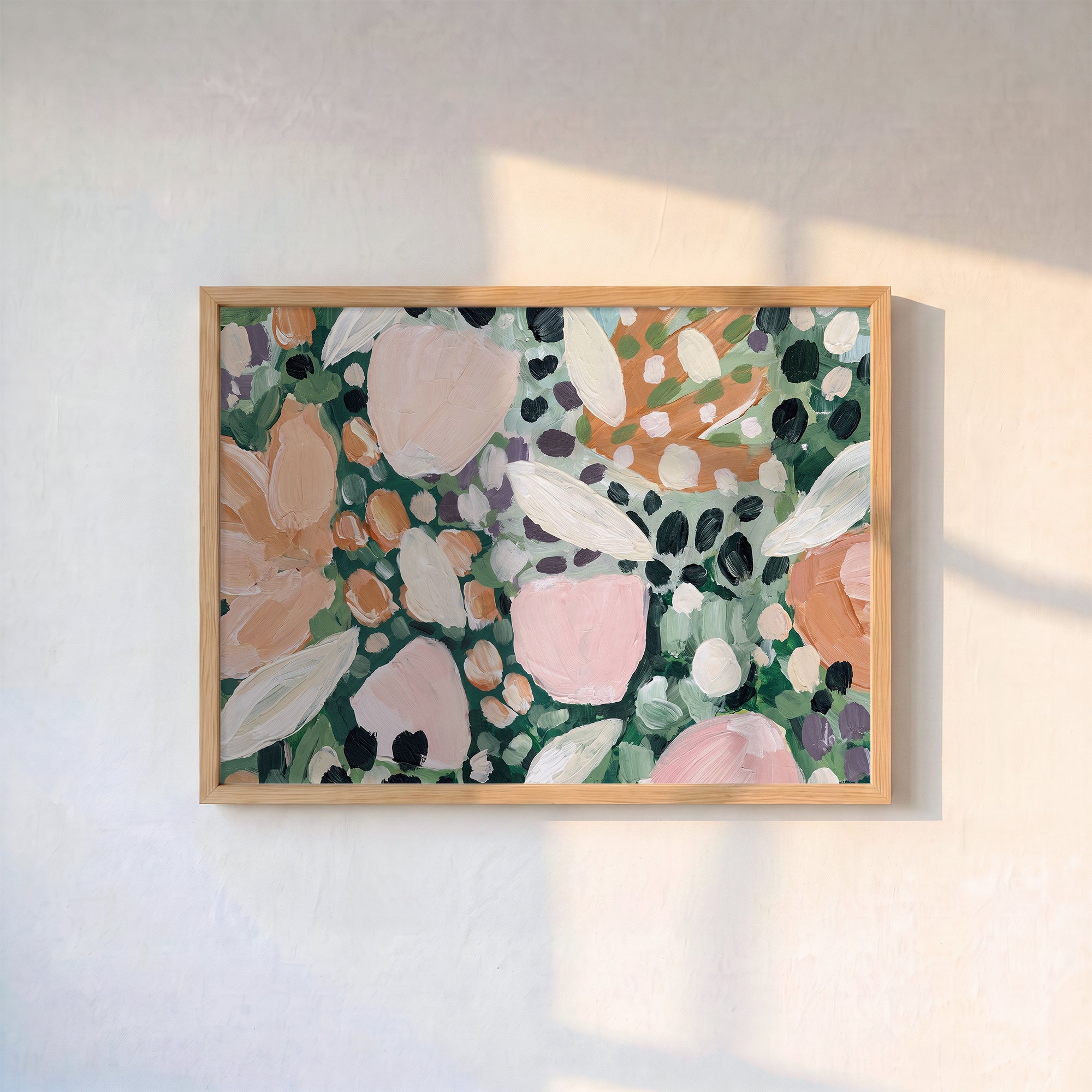 Pastel Bahçe Poster Baskı