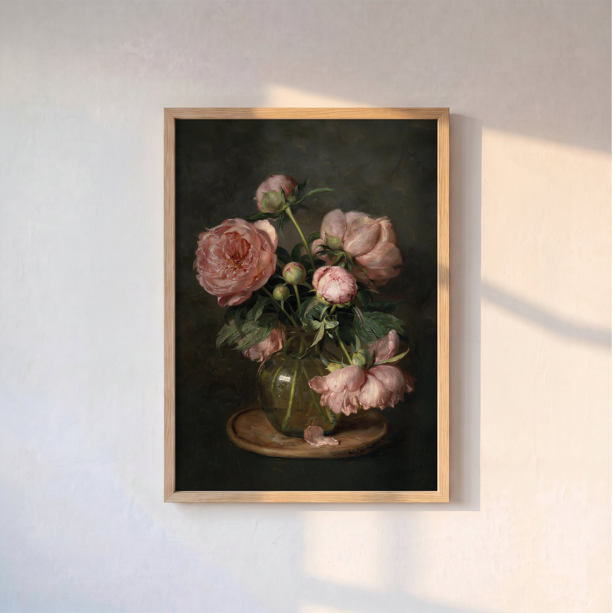 "Pembe Güller Poster Baskı