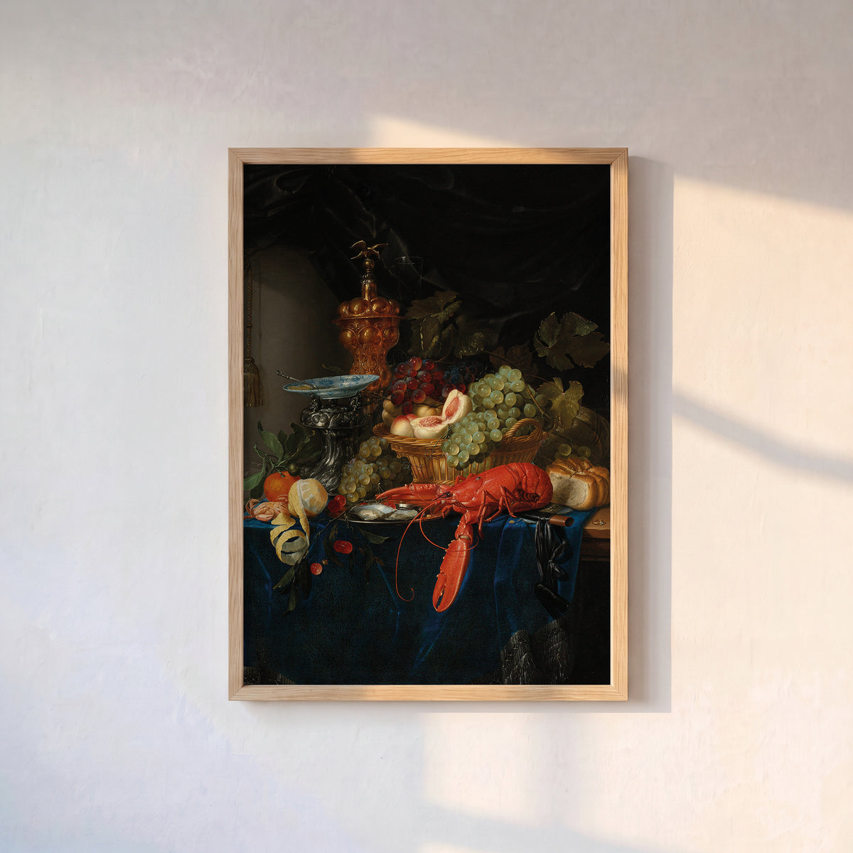 Pieter de Ring – Altın Kadehli Natürmort Poster Baskı
