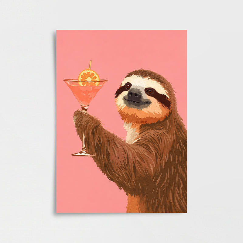 "Cheers" Poster Baskı