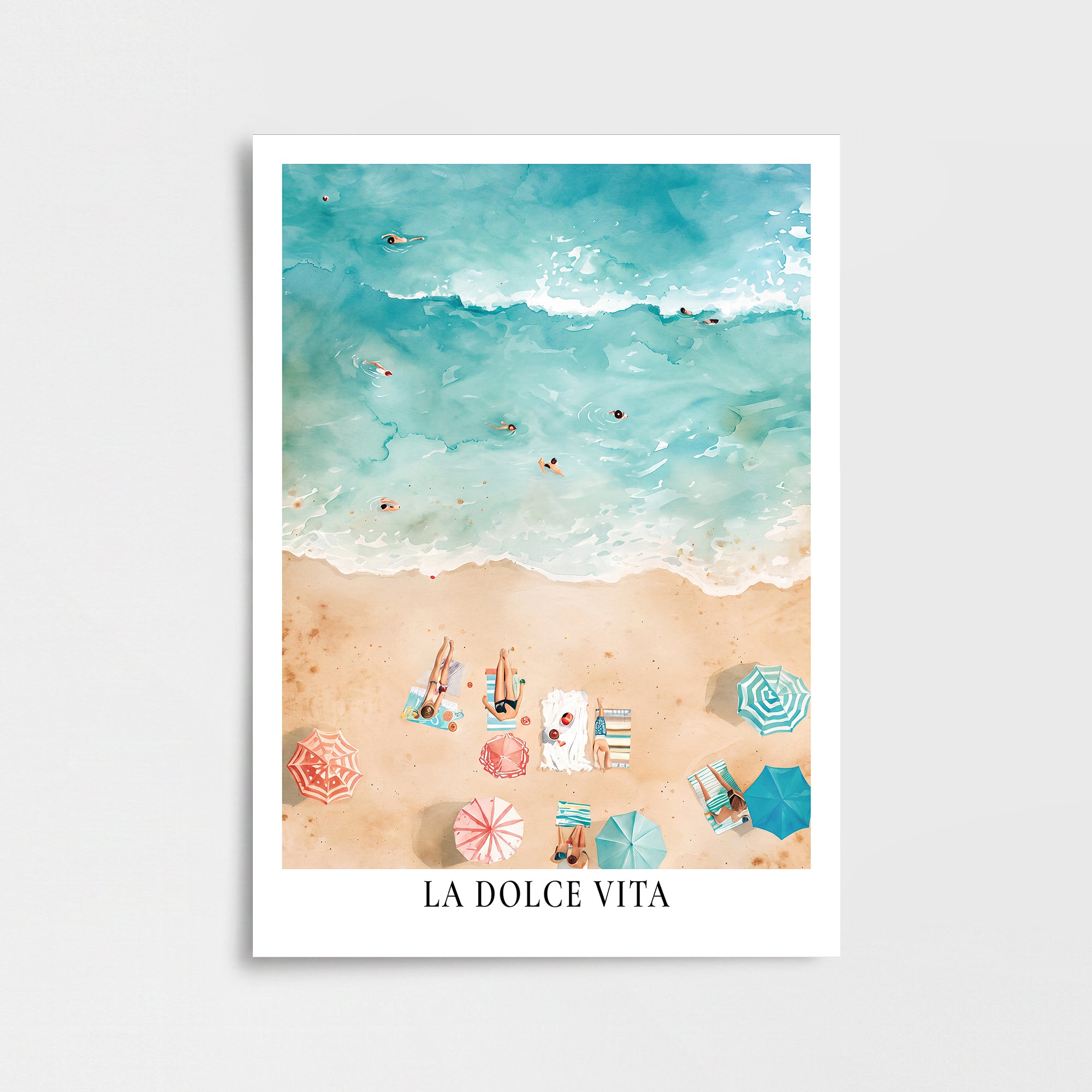 La Dolce Vita Poster Baskı