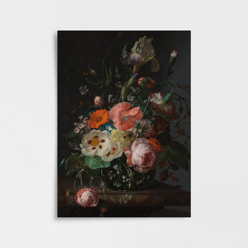 Rachel Ruysch – Çiçekli Natürmort Poster Baskı