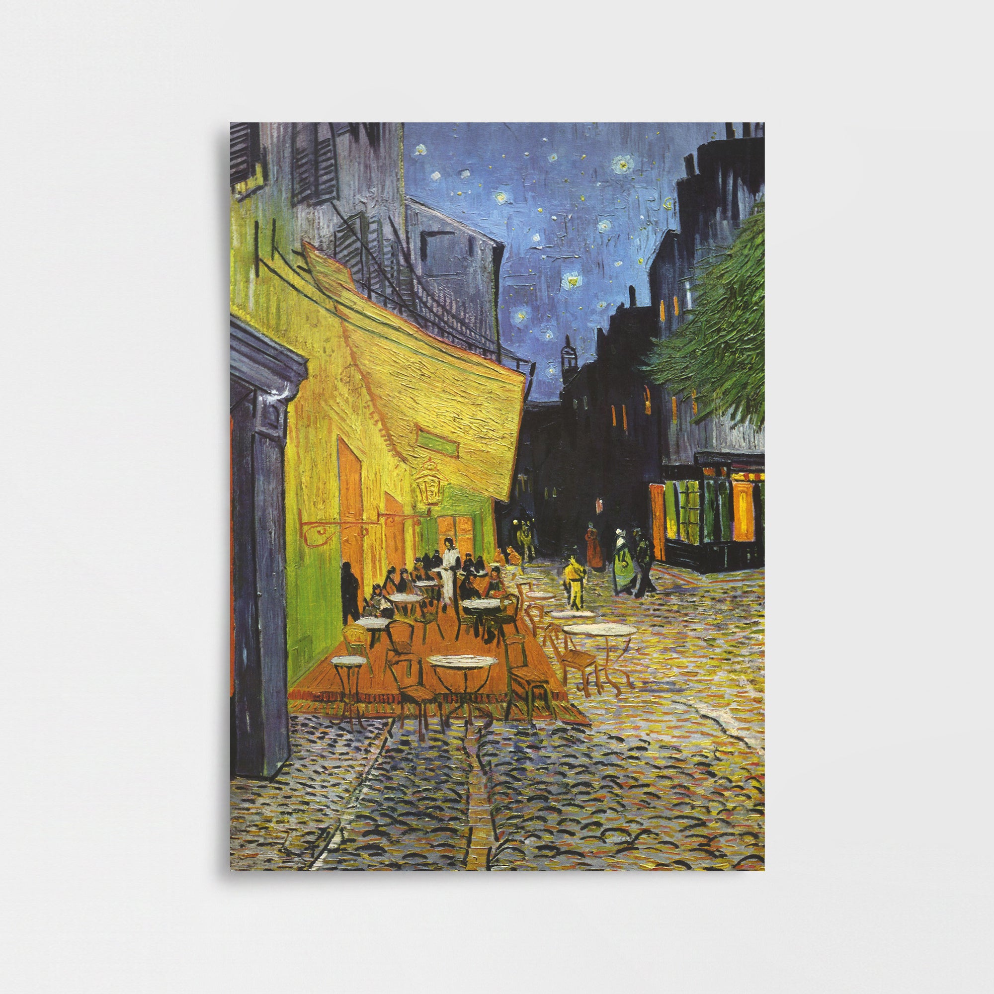 Van Gogh - Kafe Terasta Gece Poster Baskı