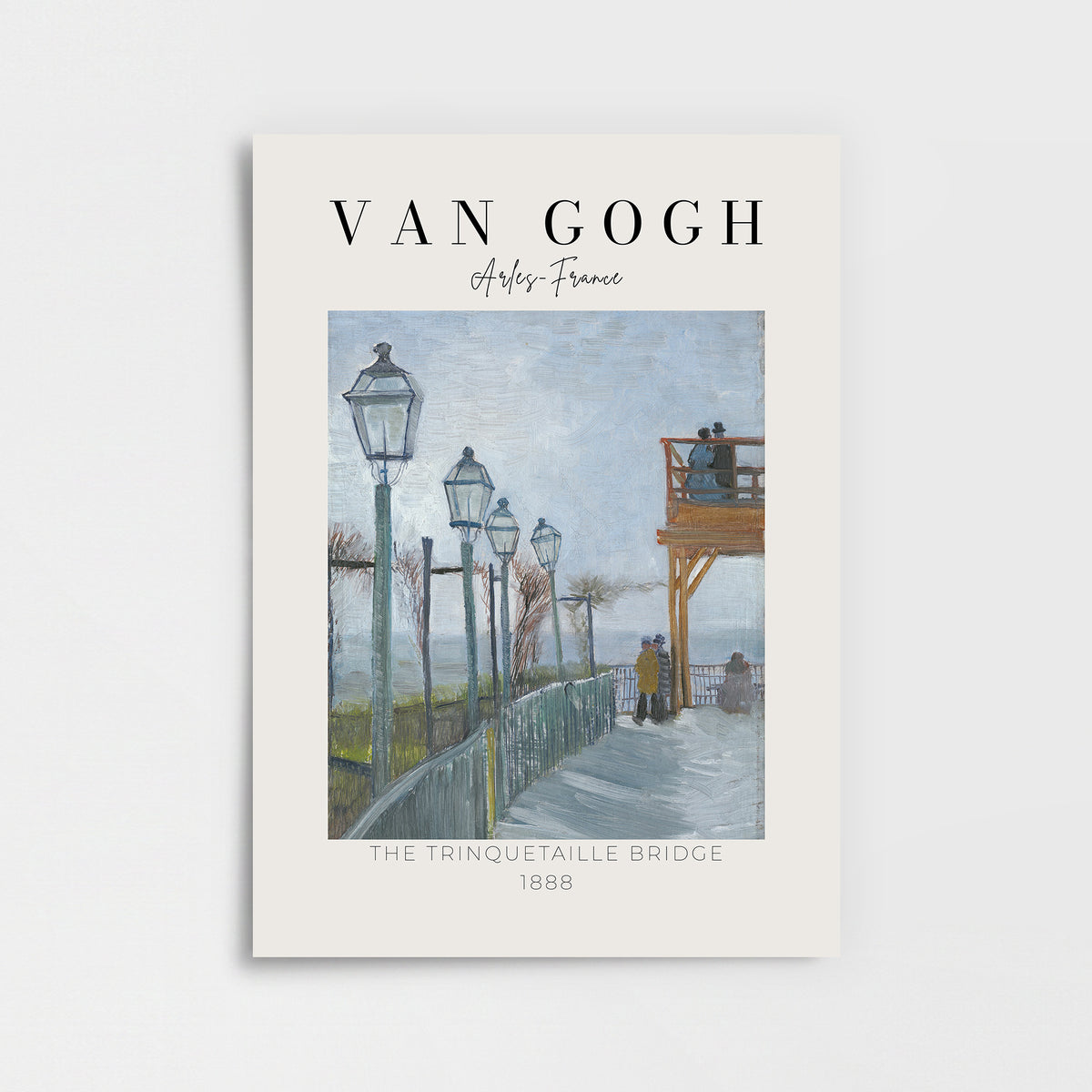 Vincent Van Gogh – "Montmartre Seyir Terası" Müze Poster Baskı