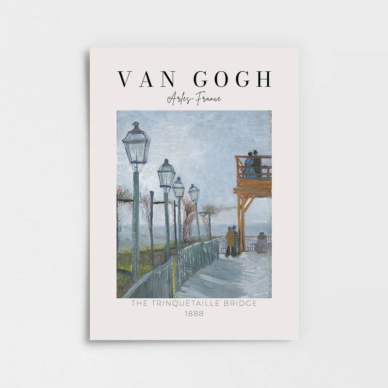 Vincent Van Gogh – "Montmartre Seyir Terası" Müze Poster Baskı