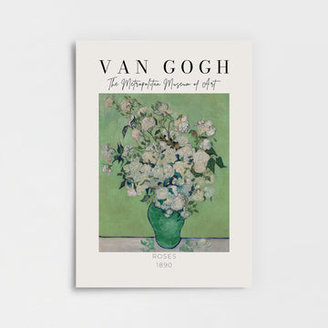 Vincent Van Gogh – "Güller" Müze Poster Baskı
