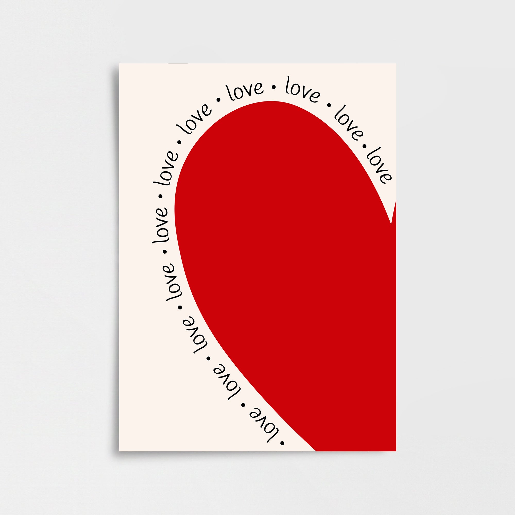 Love Around Poster Baskı