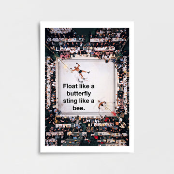 Kelebek Gibi Süzül Poster Baskı