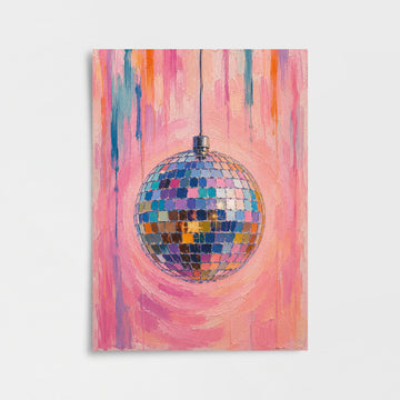 Disco Ball Poster Baskı