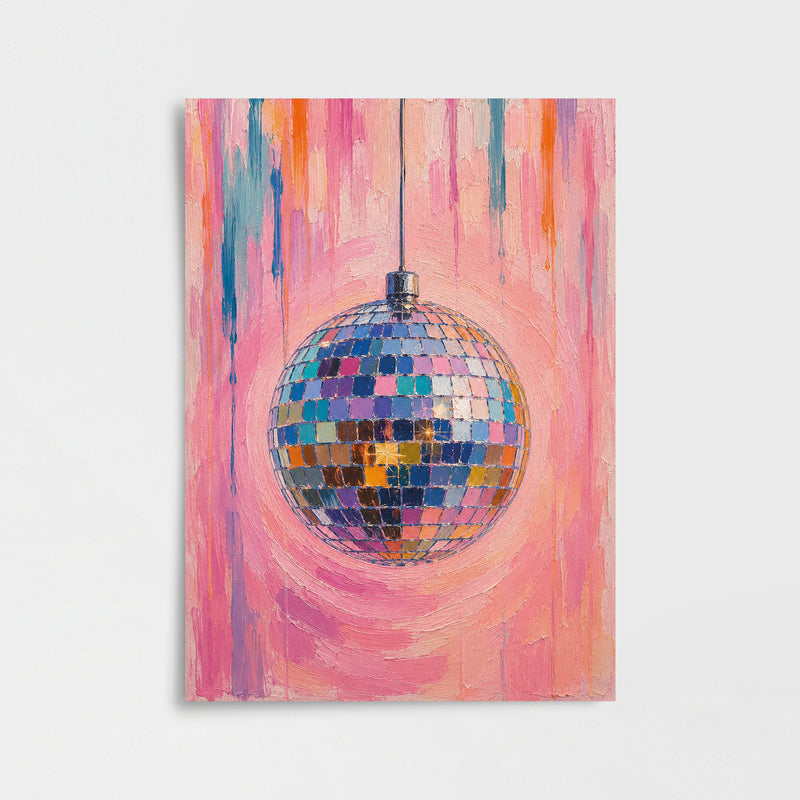 Disco Ball Poster Baskı