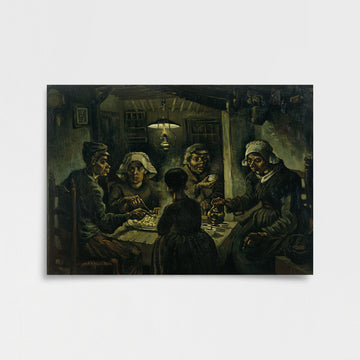 Van Gogh – Patates Yiyenler (1885) Poster Baskı