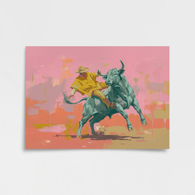 "Rodeo" Poster Baskı