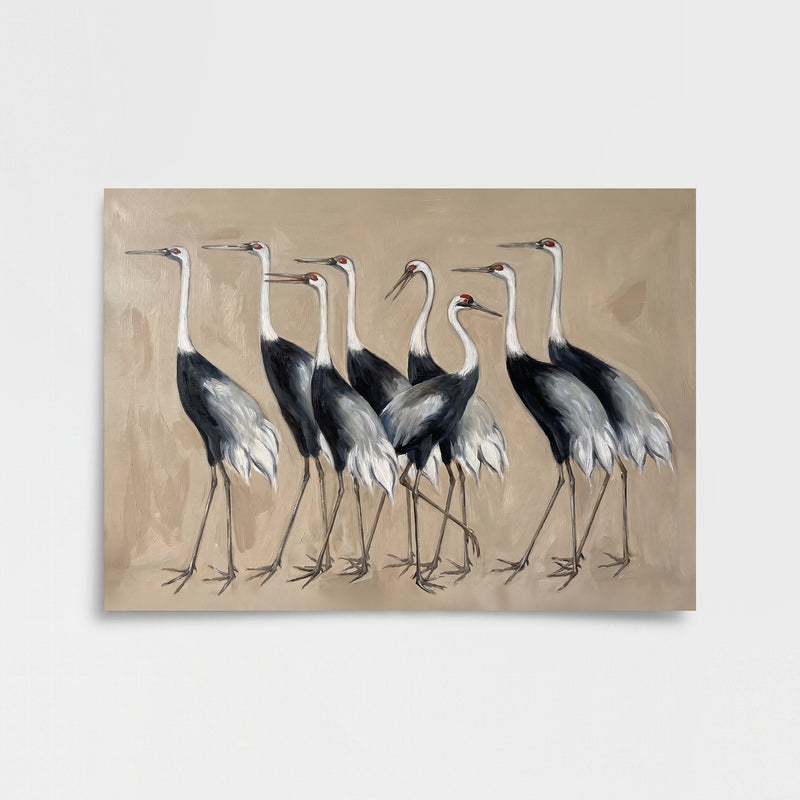 "Turna Kuşları" Poster Baskı