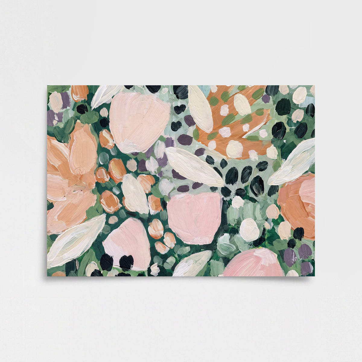 Pastel Bahçe Poster Baskı