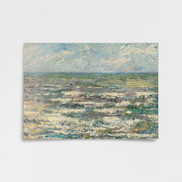 Jan Toorop – Sea at Katwijk Poster Baskı