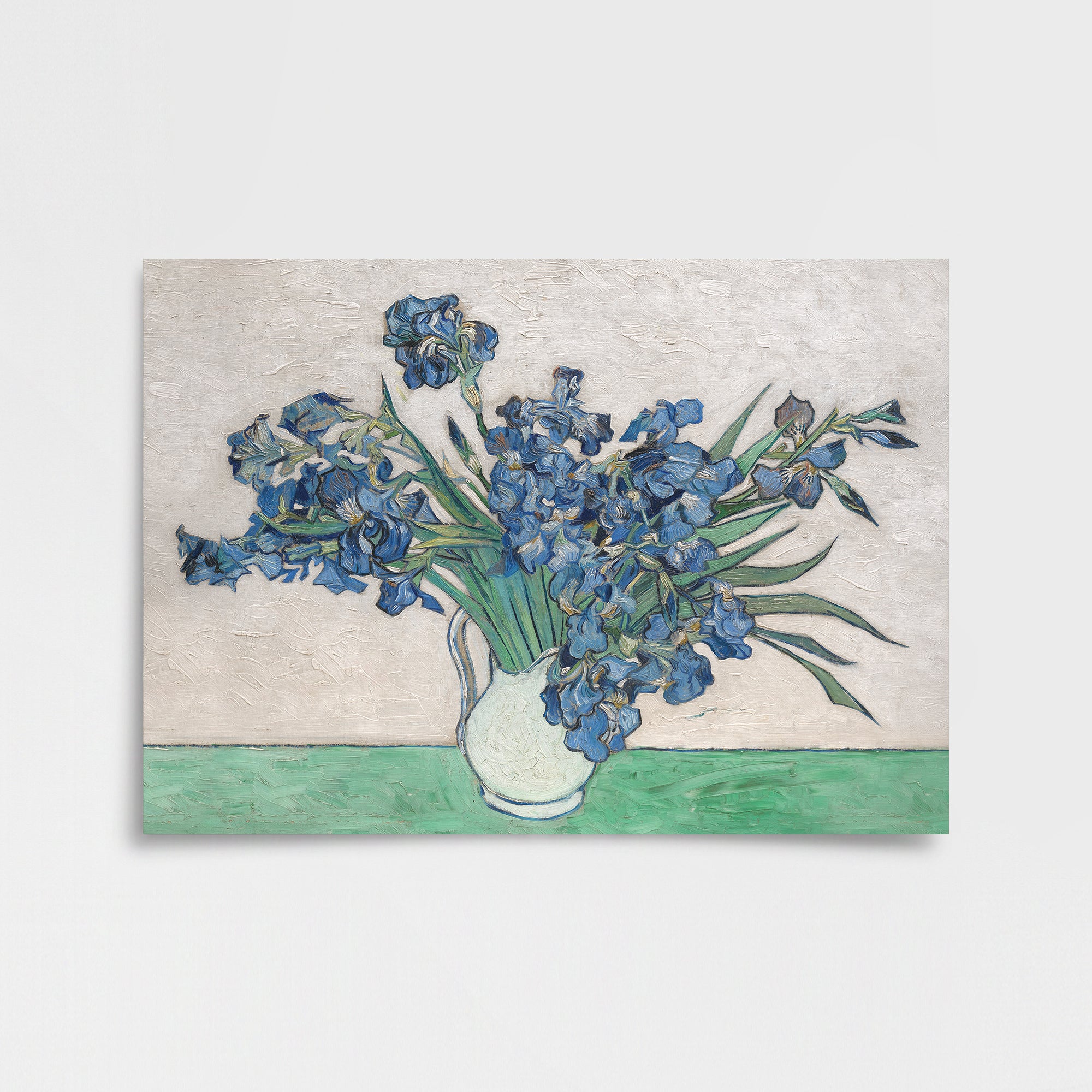 Van Gogh - Vazoda Mavi Süsen Çiçekleri (İrisler) Poster Baskı