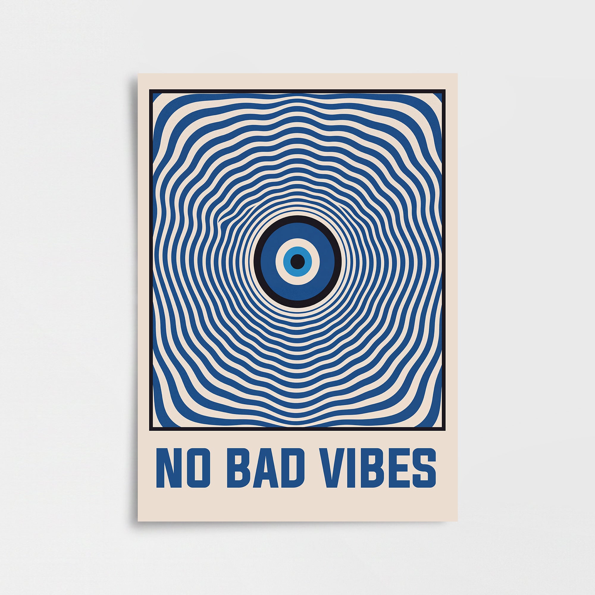 No Bad Vibes Poster Baskı