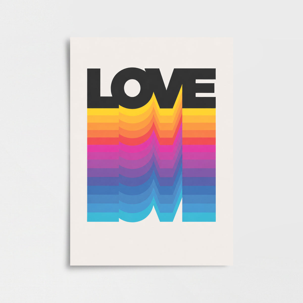 Love Vibes Poster Baskı