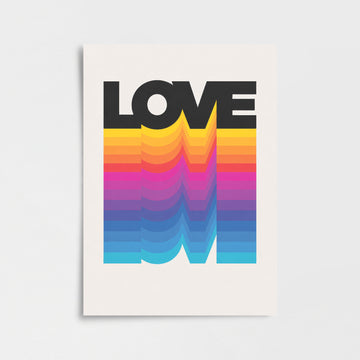 Love Vibes Poster Baskı