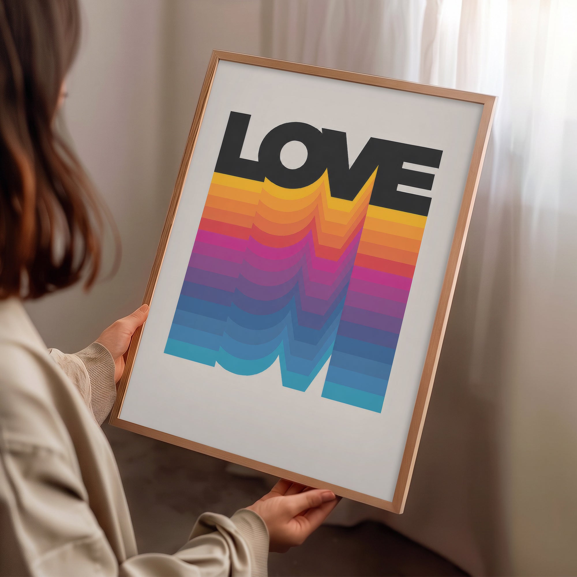 Love Vibes Poster Baskı