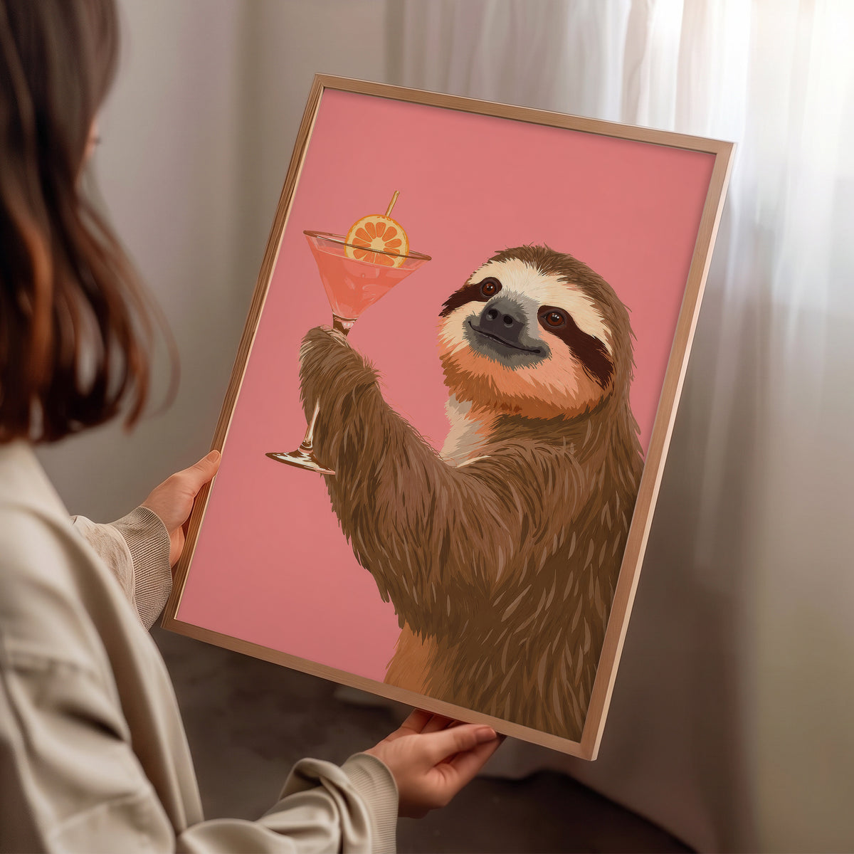 "Cheers" Poster Baskı