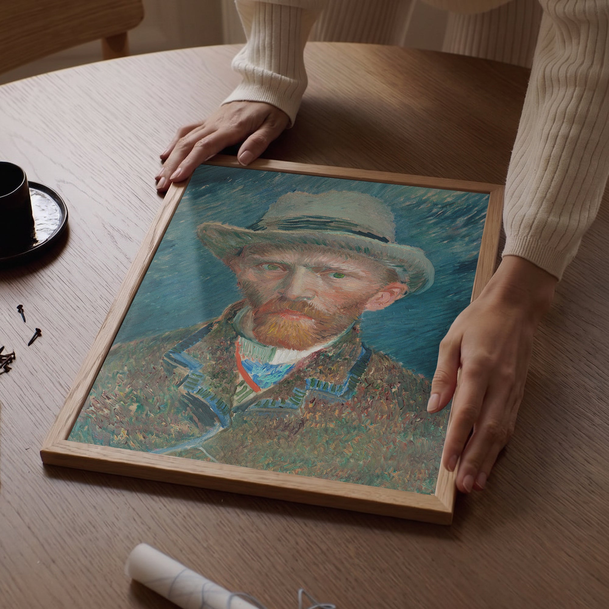 Van Gogh - Otoportre Poster Baskı