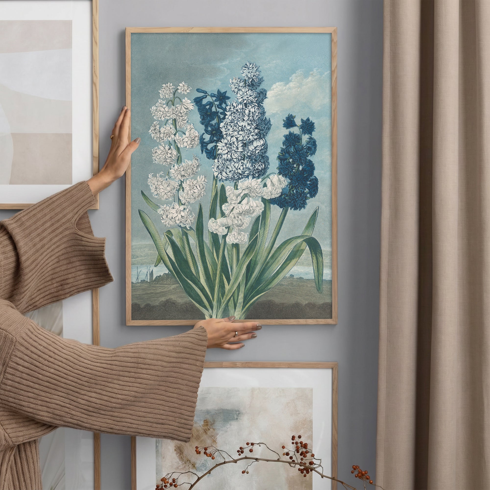 Flora Tapınağı – Sümbüller Poster Baskı