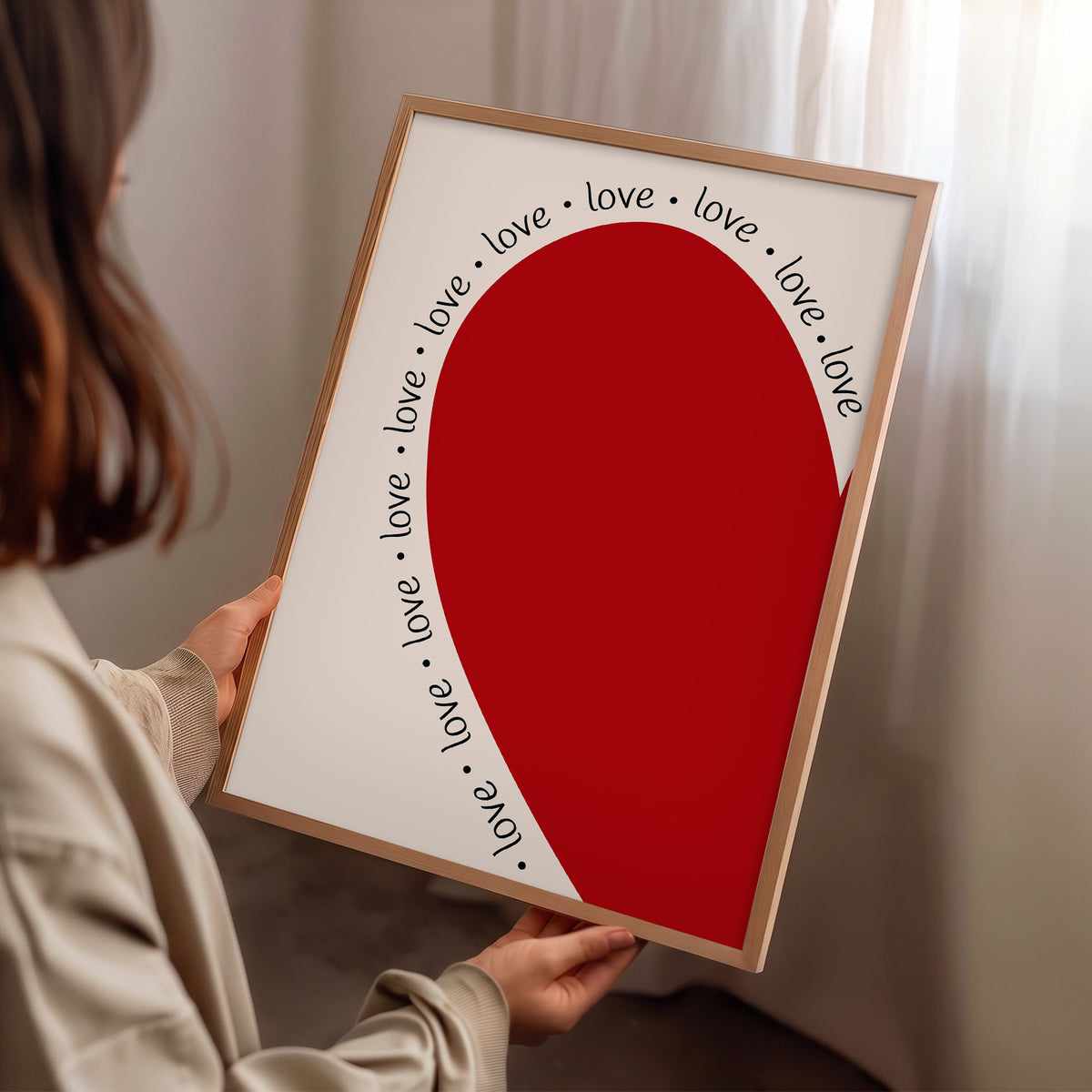 Love Around Poster Baskı