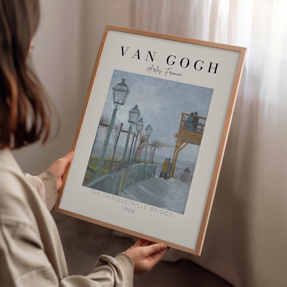 Vincent Van Gogh – "Montmartre Seyir Terası" Müze Poster Baskı
