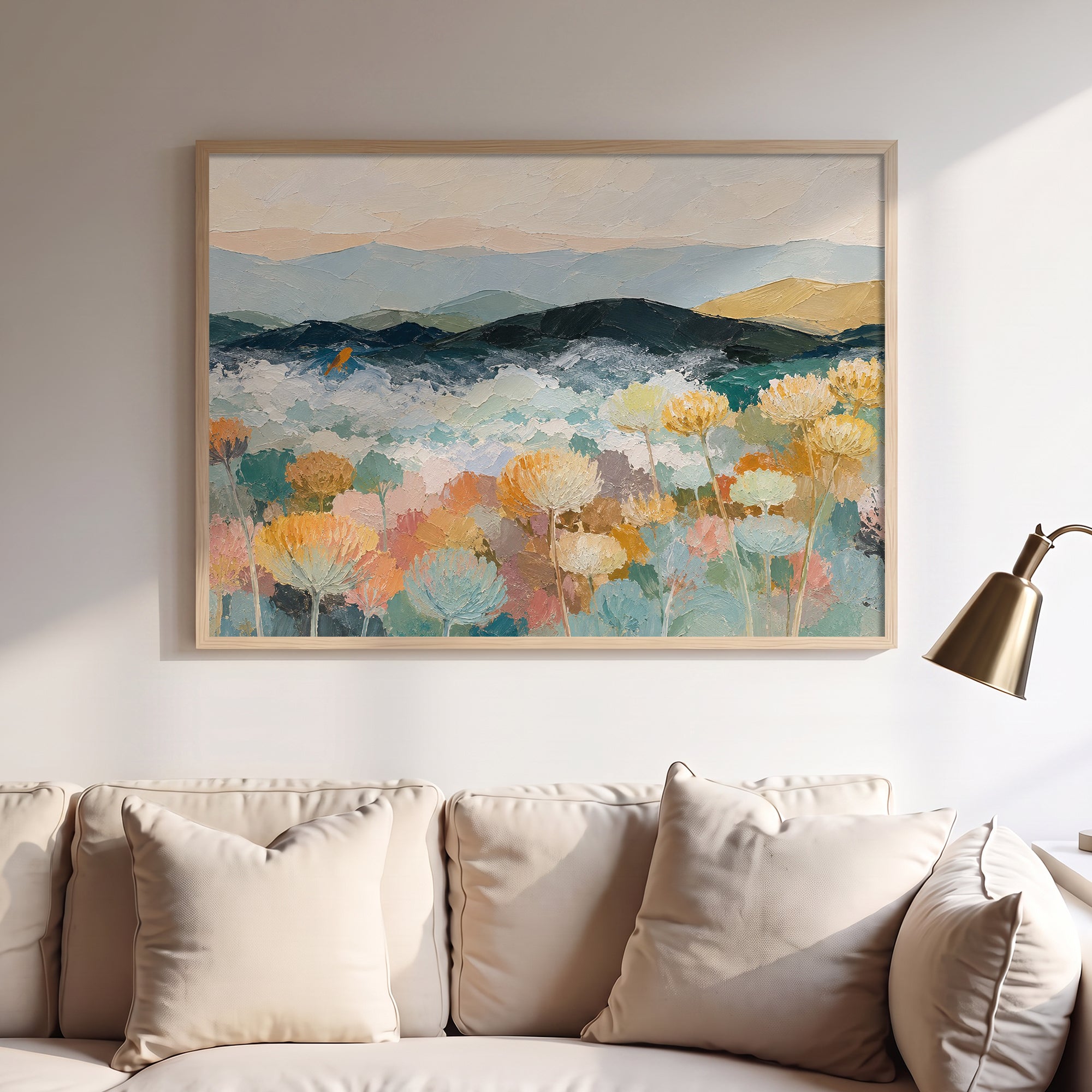 Pastel Kıyılar Poster Baskı