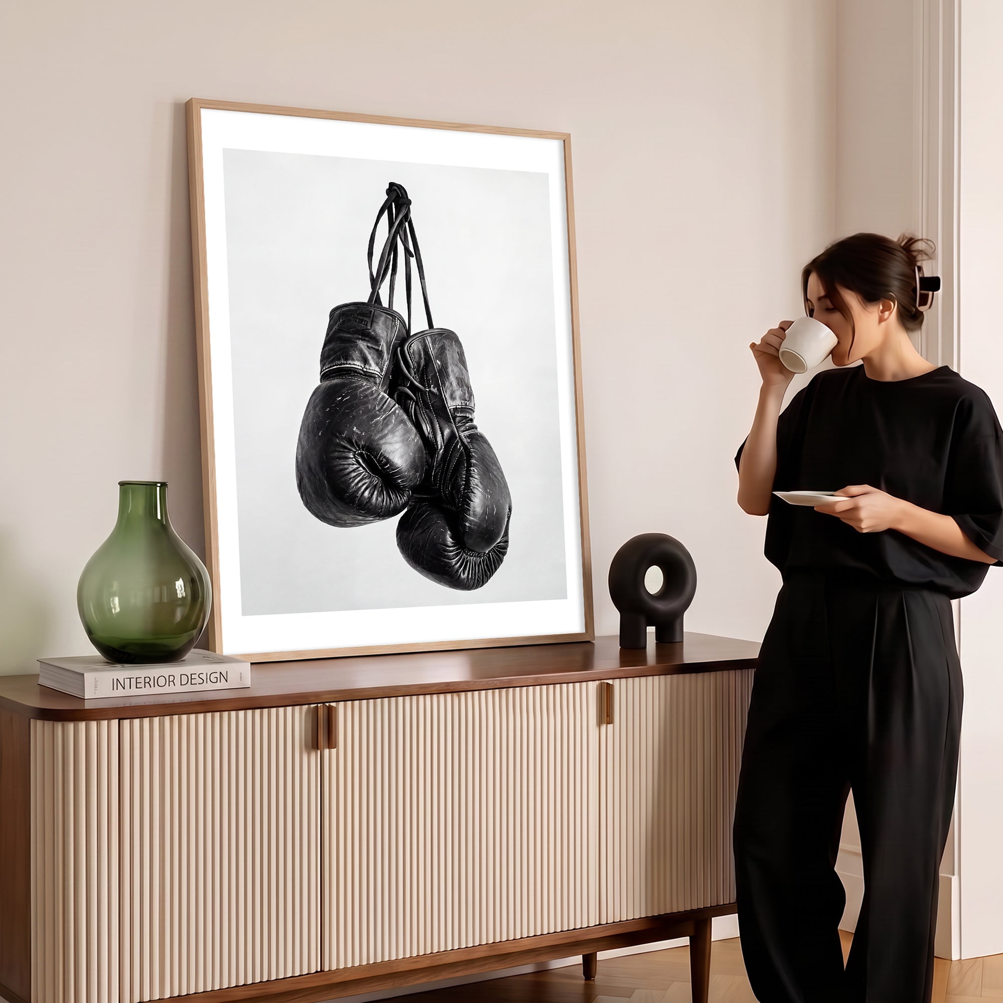 Boks Eldivenleri Poster Baskı