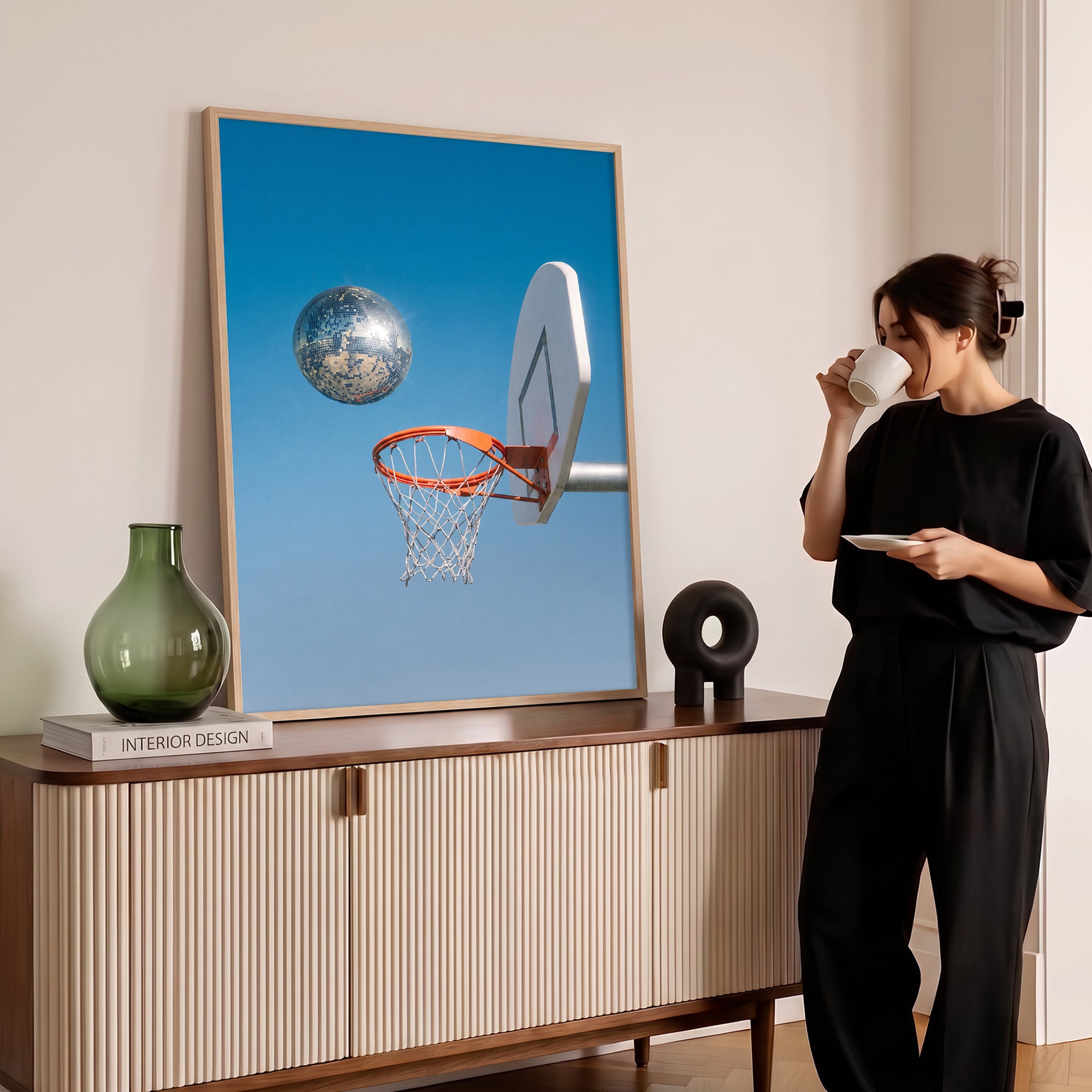 Disco Dunk Poster Baskı