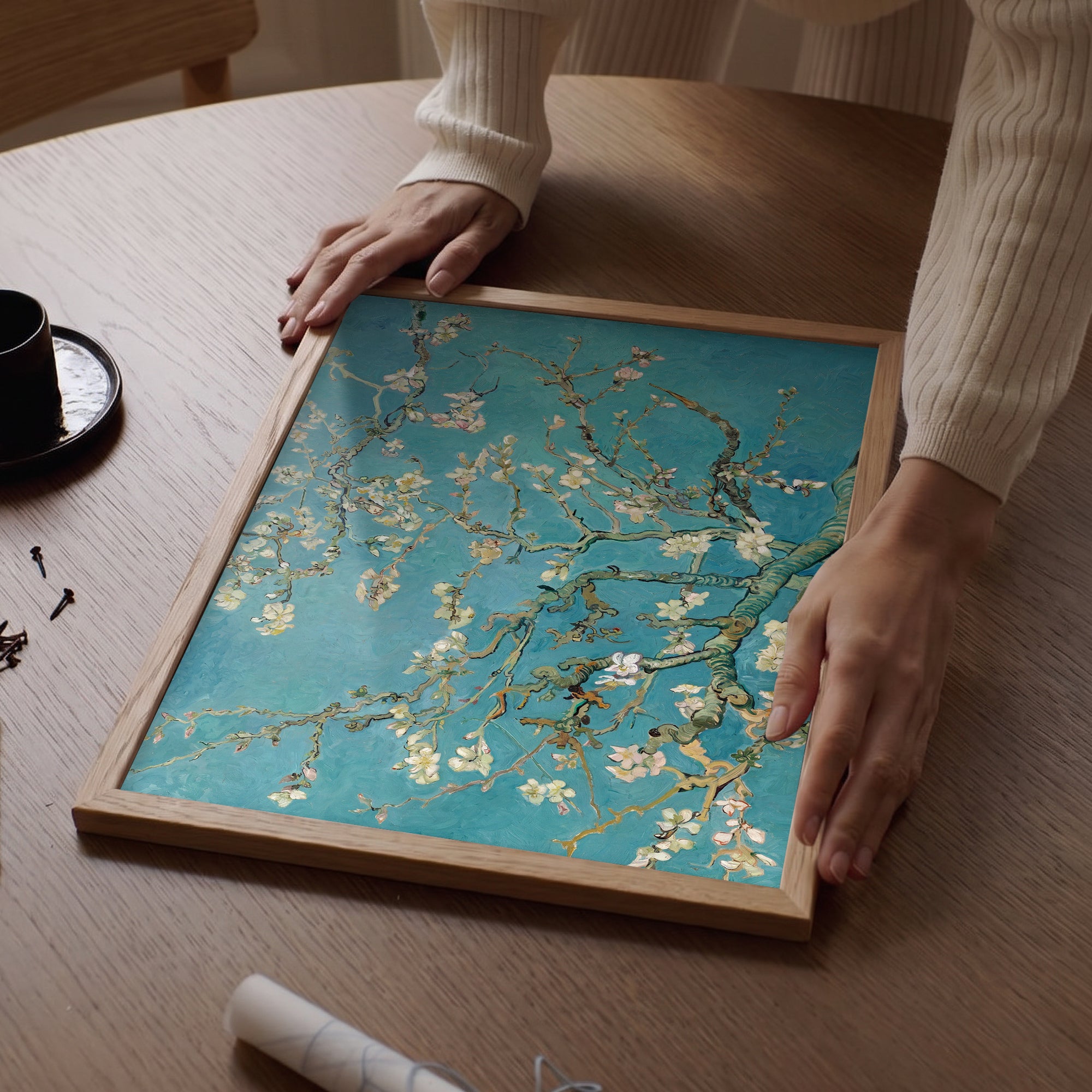 Van Gogh - Badem Çiçekleri Poster Baskı