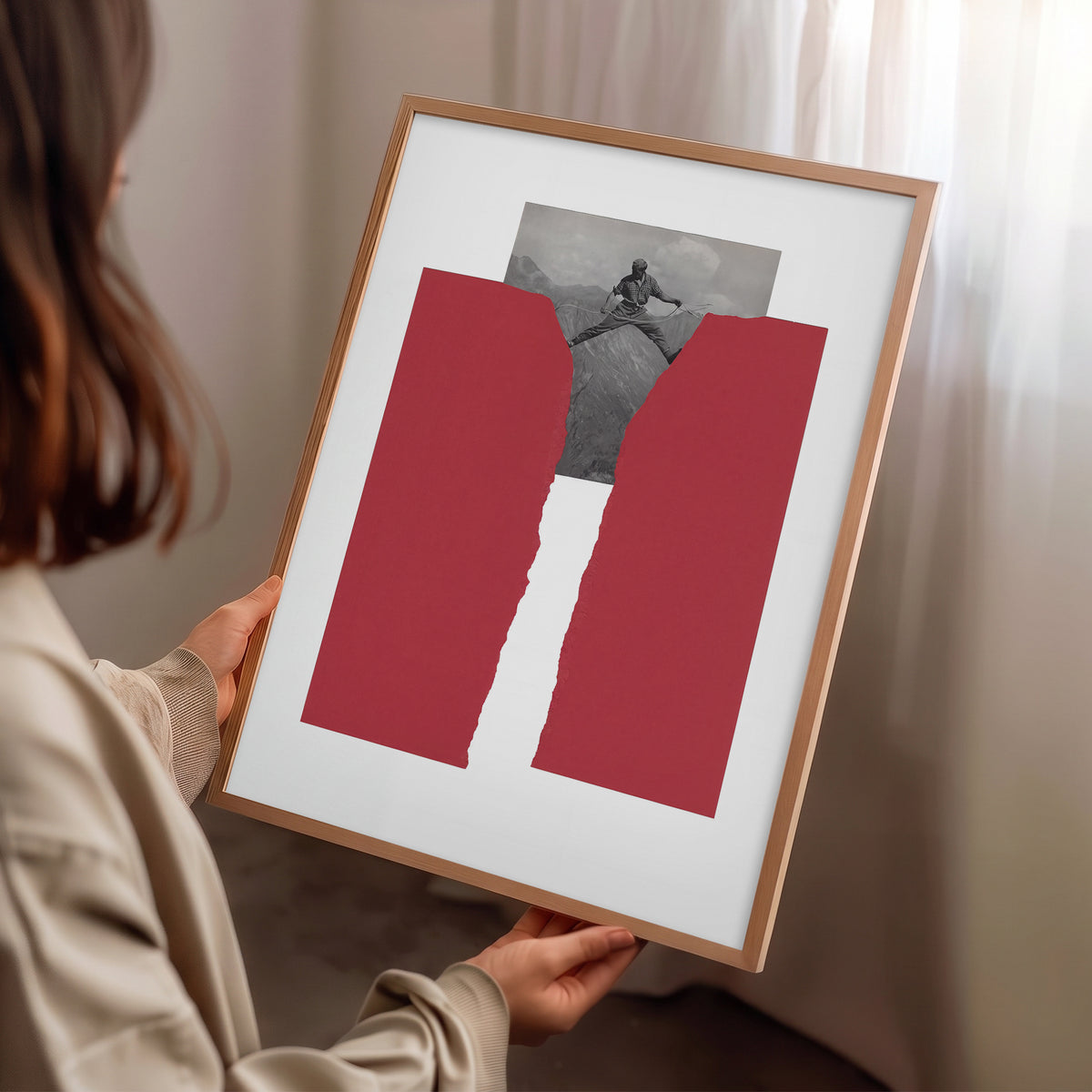 "Arafta" Poster Baskı