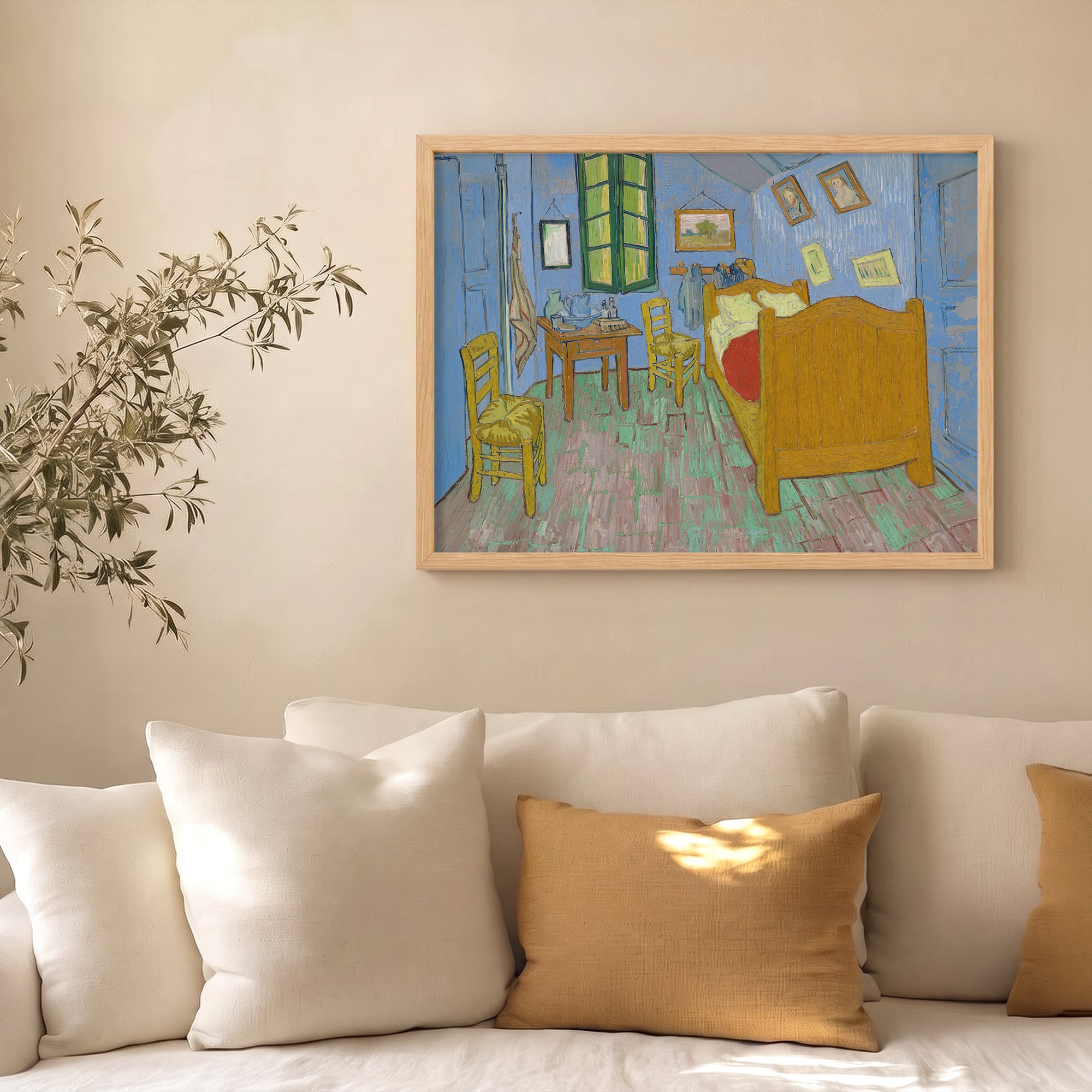 Van Gogh - Arles'teki Yatak Odası Poster Baskı