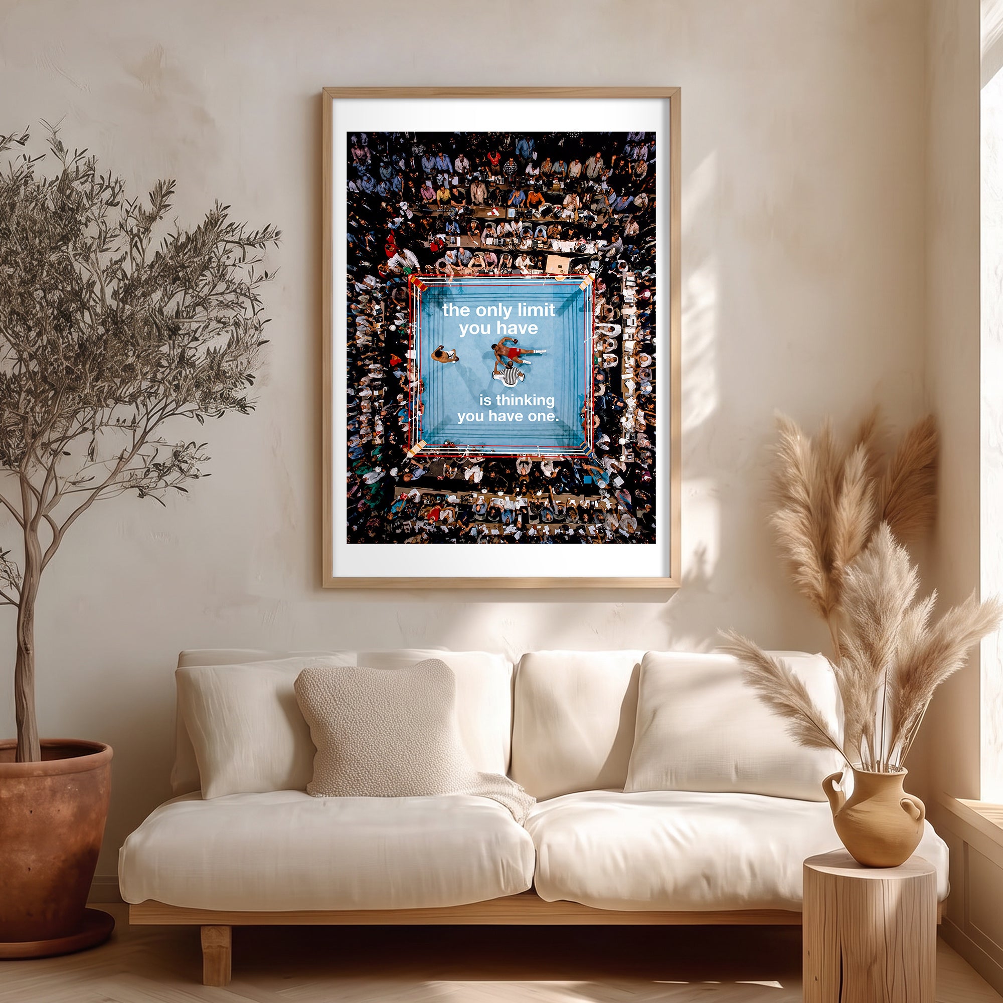Sınırlarını Aş Poster Baskı