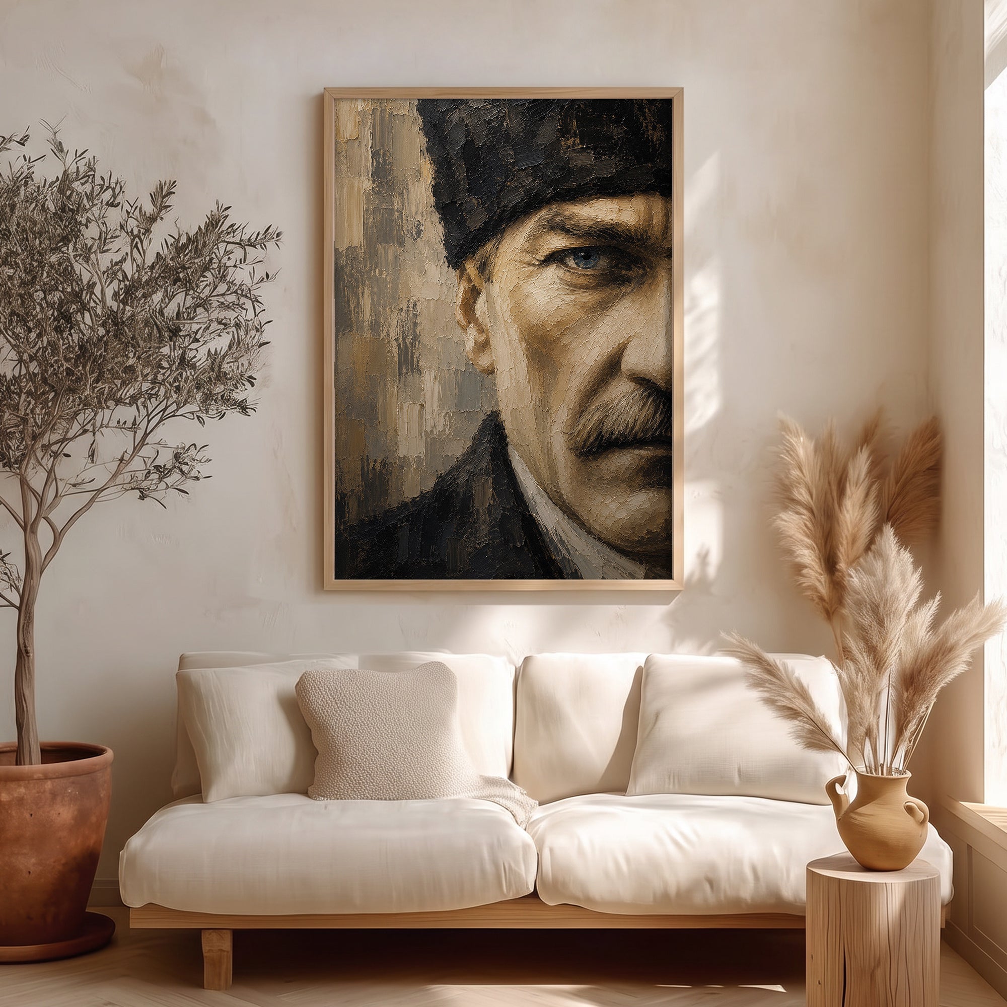 Mustafa Kemal Atatürk Portre Poster Baskı