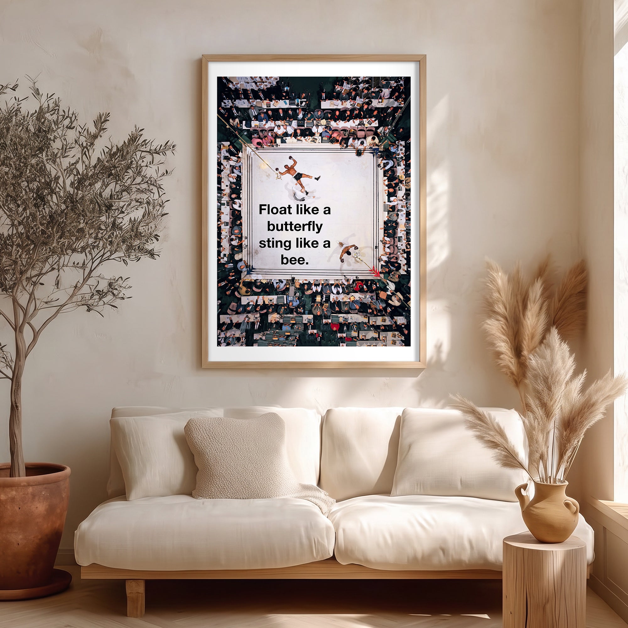 Kelebek Gibi Süzül Poster Baskı