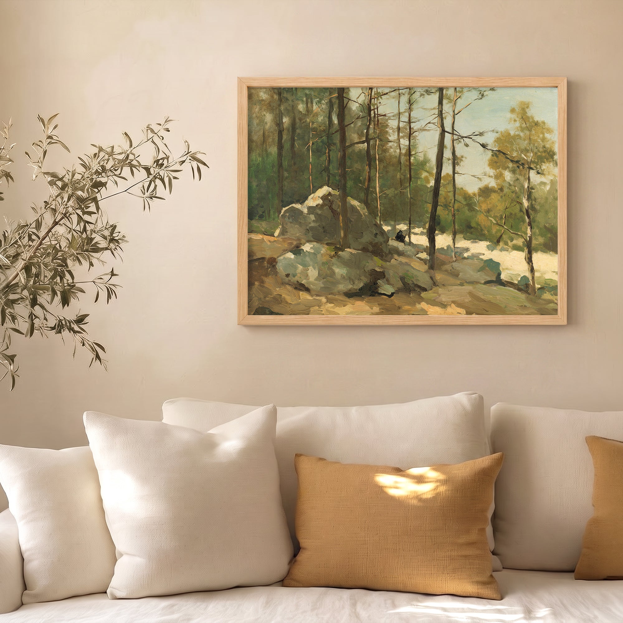 Orman Manzarası Poster Baskı