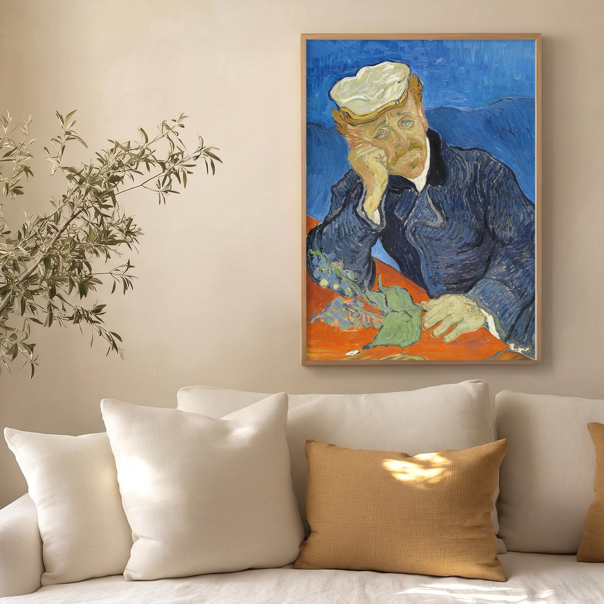 Van Gogh - Dr. Gachet’nin Portresi Poster Baskı